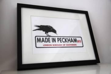 Made in Peckham Framed Print