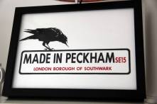 Made in Peckham Framed Print, small