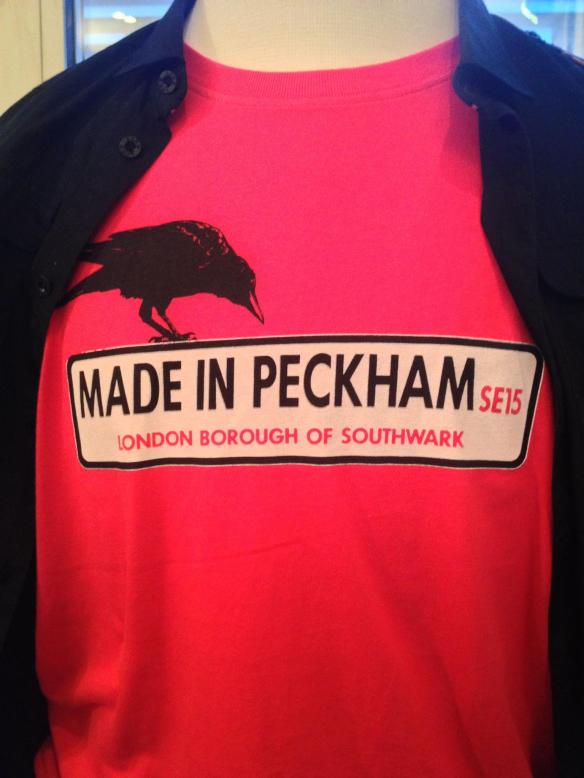Made in Peckham Men's T-Shirts in stock. Babygros, Youth and Women's available to pre-order now.